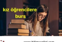 kız öğrencilere burs