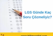 LGS Soru Çözümü