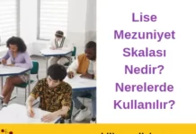 Lise mezuniyet skalası