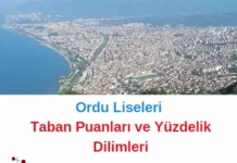 Ordu Liseleri