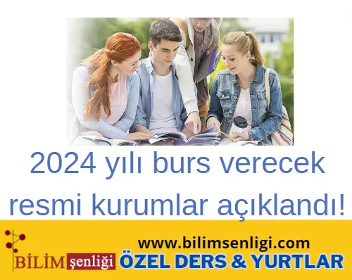 resmi kurumlar bursları