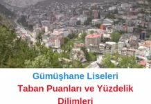 Gümüşhane Liseleri