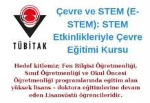 Çevre Eğitimi Kursu