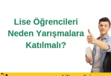Lise öğrencileri yarışma