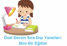 özel dersin