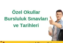 Bursluluk Sınavları