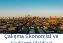 Çalışma Ekonomisi ve Endüstri İlişkileri