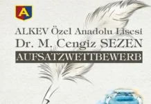 Dr. M. Cengiz Sezen Lise Öğrencileri Almanca Kompozisyon Yarışması Almanca Kompozisyon