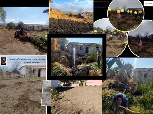 The blessings that "MOTHER EARTH" offers to her children.. ("TOPRAK ANA"nın çocuklarına sunduğu nimetler... ) 1 fide farkındalık