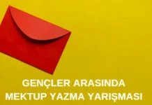 Gençler Mektup Yazma Yarışması 9-15 yaş arası Mektup Yazma Yarışması