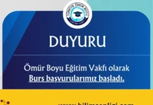 Ömür Boyu Eğitim Vakfı Burs