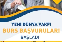 Yeni Dünya Vakfı Bursu