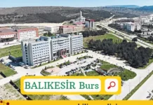 Balıkesir Öğrenci Bursları