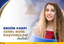 Ergün Vakfı Online Burs Başvurusu