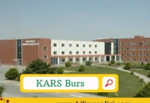 Kars Öğrenci Bursları