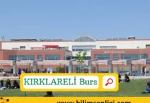 Kırklareli Öğrenci Bursları