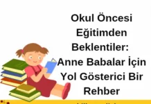 Okul öncesi eğitim
