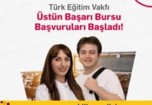 TEV Üstün Başarı Bursları