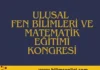Ulusal Fen Bilimleri ve Matematik Eğitimi Kongresi