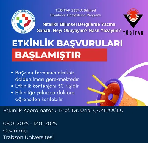 tubitak-2237 TÜBİTAK-2237