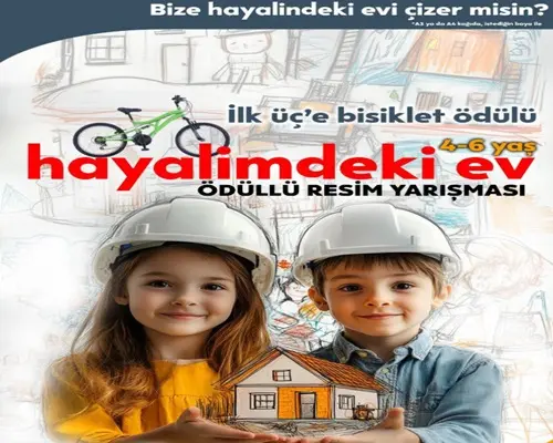 hayalimdeki-ev-resim-yarismasi "Hayalimdeki Ev" Resim Yarışması