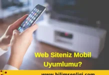Web Siteniz Mobil Uyumlumu? Web Siteniz Mobil Uyumlumu?