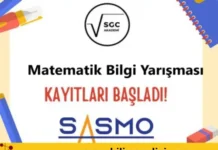SASMO 2025 Kayıtları Başladı! Asya’nın En Büyük Matematik Olimpiyatı’nda Yer Alın Matematik Bilgi Yarışması