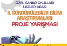 Özel Sanko Liseleri Sürdürülebilir Bilim Araştırmaları Proje Yarışması Düzenliyor Sanko Liseleri