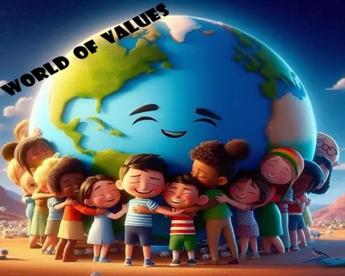 '' WORLD OF VALUES " eTwinning projesi devam ediyor. 1 eTwinning