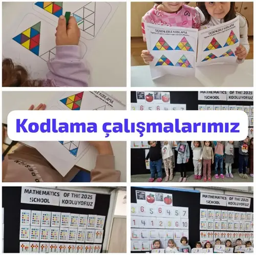 MATHEMATICS SCHOOL OF THE 2025 eTwining Projemiz Kodlama Çalışmaları 1 MATHEMATICS SCHOOL