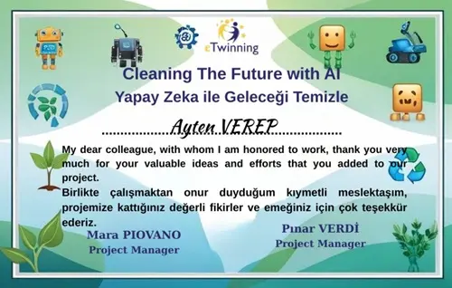 Cleaning The Future with AI Projesi 2 Yapay Zeka