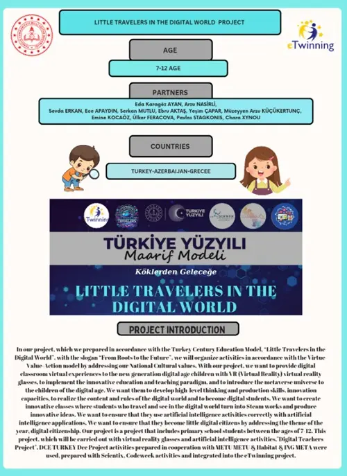 Little Travelers In The Digital World