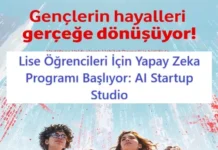 Lise Öğrencileri İçin Yapay Zeka Programı Başlıyor: AI Startup Studio