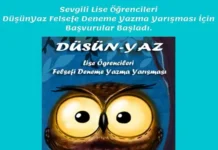 12. DüşünYaz Felsefi Deneme Yarışması Başvuruları Başladı! DüşünYaz Felsefi Deneme Yarışması