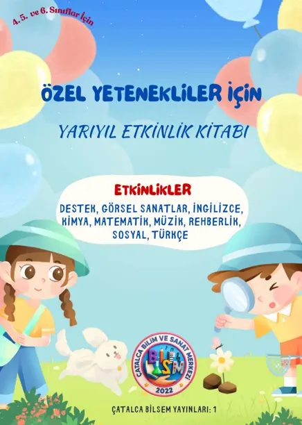ozal-yetenekliler-tatil-kitabi Özel Yetenekliler İçin Yarıyıl Etkinlik Kitabı