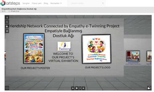 Friendship Network Connected by Empathy e-Twinning Projemizin Sanal Sergisi Yayında! 1 Friendship Network Connected