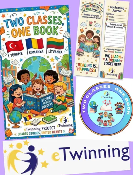 Two Classes One Book eTwinning Projesi 1 Two Classes One Book