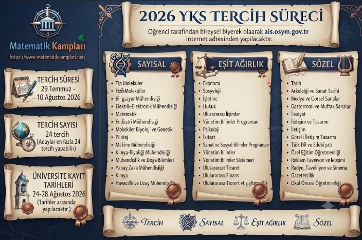 YKS Tercih Süreci