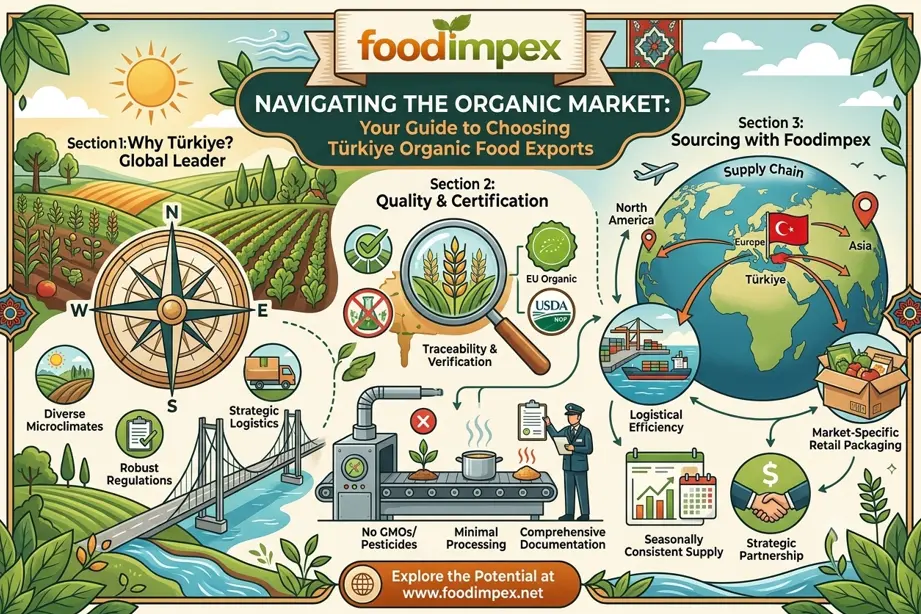 Navigating the Organic Market: Your Guide to Choosing Türkiye Organic Food Exports 1 Türkiye Organic Food Exports