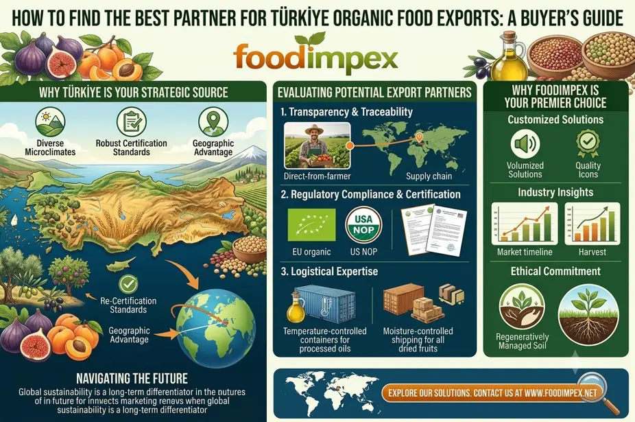 Sourcing Excellence: A Professional’s Blueprint for Selecting Türkiye Organic Food Exports 1 Türkiye Organic Food Exports