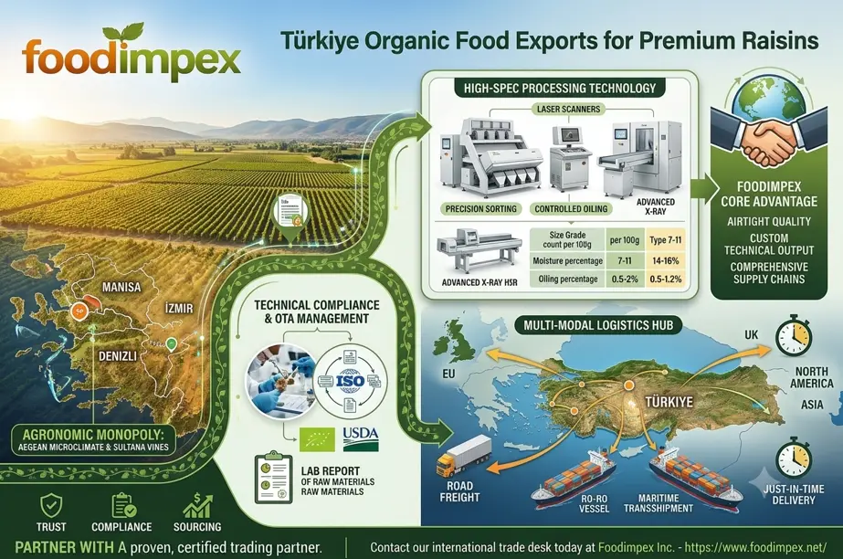 Türkiye Organic Food Exports