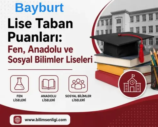 2026 LGS Bayburt Lise Taban Puanları: Fen, Anadolu ve Sosyal Bilimler Liseleri 1 Bayburt Lise Taban Puanları