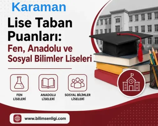 Karaman Lise Taban Puanları