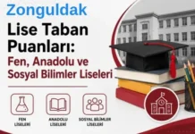 Zonguldak Lise Taban Puanları