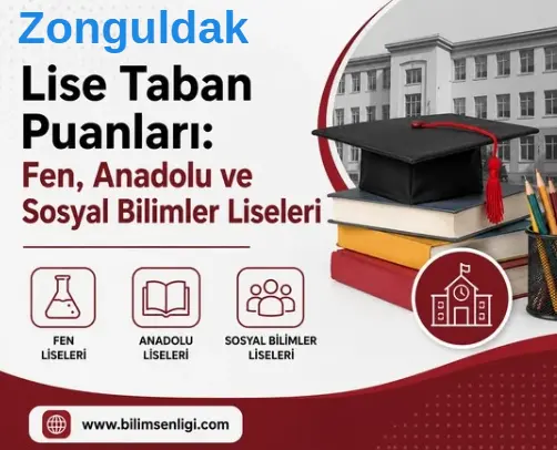 Zonguldak-Lise-Taban-Puanlari Zonguldak Lise Taban Puanları