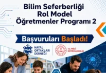 Rol Model Öğretmenler Programı 2026 Bahar Dönemi Başvuruları Başladı! Rol Model Öğretmenler