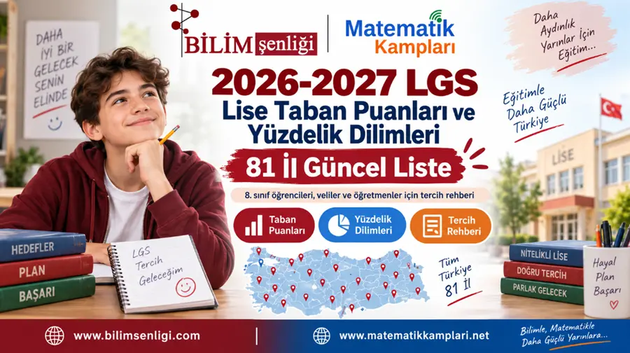 Lise Taban Puanları ve Yüzdelik Dilimleri