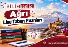 Ağrı Lise Taban Puanları 2026-2027 | Son 2 Yıl Yüzdelik Dilimleri Ağrı Lise Taban Puanları