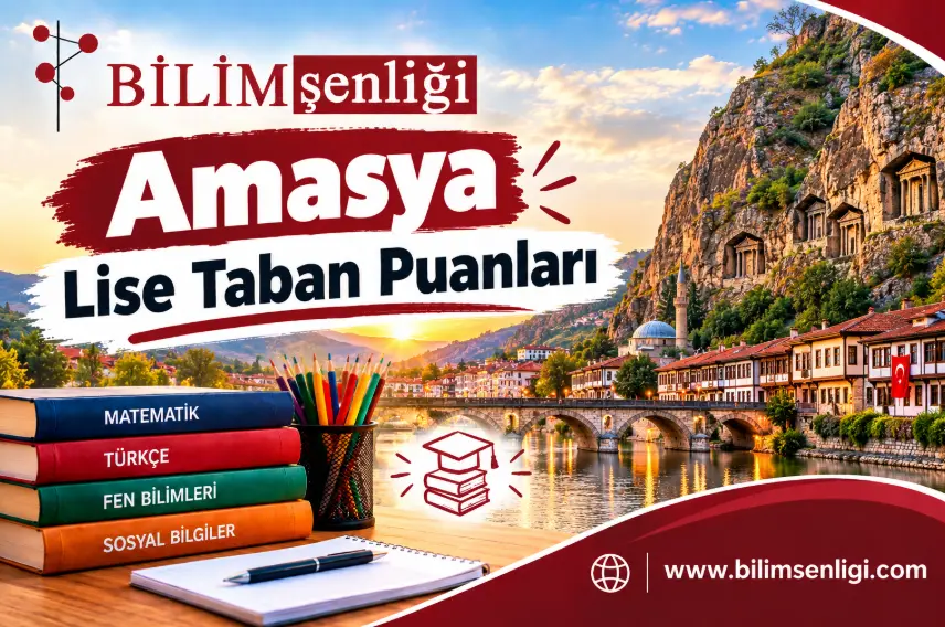 Amasya Lise Taban Puanları 2026-2027 | Son 2 Yıl Yüzdelik Dilimleri 1 Amasya Lise Taban Puanları