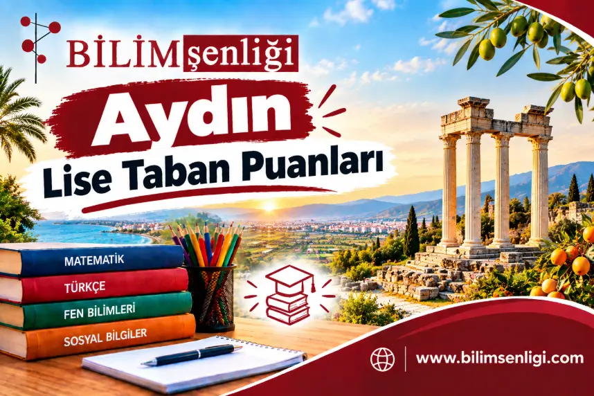 Aydın Lise Taban Puanları 2026-2027 | Son 2 Yıl Yüzdelik Dilimleri 1 Aydın Lise Taban Puanları